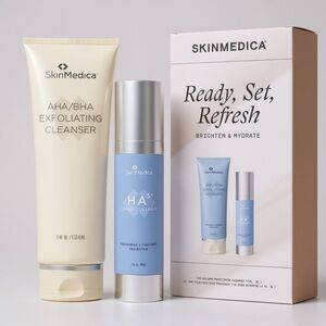 NWB! SkinMedica “Ready, Set, Refresh” Brighten & Hydrate Kit -Full Size, Sealed